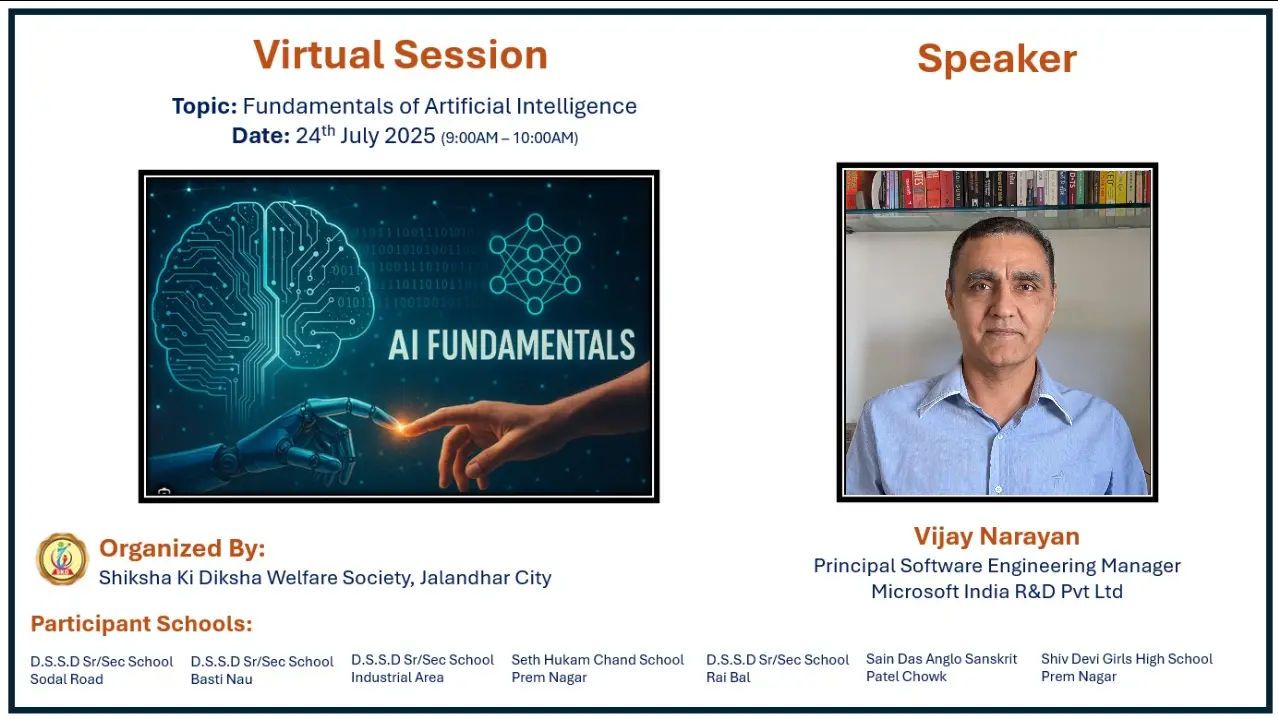 Fundamentals of AI Session